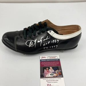 Carl Yastrzemski "HOF 1989 Triple Crown 1967" Baseball Cleat JSA COA - Picture 1 of 9
