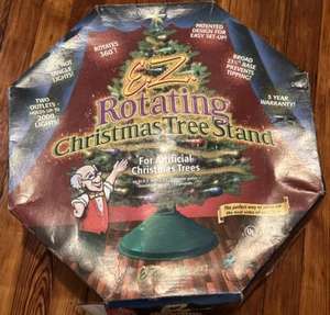 E.Z Rotating Christmas Tree Stand Decoration Great Condition Works Model #111 - Picture 1 of 11