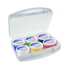 Primo Morocolor Finger Colours Box 6 Jars Of 100 Ml