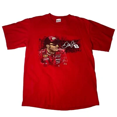 Camiseta De Colección Dale Earnhardt Jr. NASCAR Racing Roja Gráfica Talla XL? Foto 1 de 4