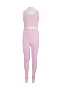 Yogalicious Kids Rib Seamless Sunset Tank & Leggings Pirouette Size S (7-8) New - Picture 1 of 5