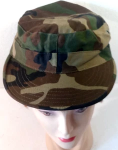 BERRETTO MIMETICO MILITARE-COTONE-MISURA 2°-FONDO DI MAGAZZINO-NUOV0-MAI USAT0 - Foto 1 di 18
