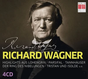 RICHARD WAGNER Opera Hihlights ANNIVERSARY ETERNA BOXSET 4CD NEW SEALED - Picture 1 of 2