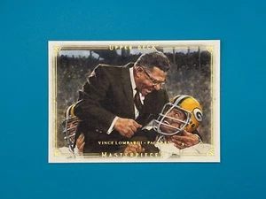 2008 Upper Deck Masterpieces #86 Vince Lombardi - NFL Trading Card - Bild 1 von 2