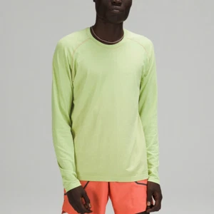 Lululemon Mens Metal Vent Tech Long Sleeve 2.0-Neo Mint/Dew Green Size M RRP £78 - Picture 1 of 4