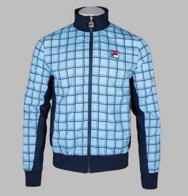 Fila Vintage Borg (Morgan) Sudadera De Tenis En Azul - ¡Exclusivo! 2025 - Imagen 1 de 4