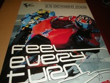 MOTO GP POSTER AUSTRALIAN GRAN PRIX -OTTIME CONDIZIONI 100X70 CON AUTOGRAFI