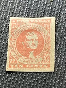 US CSA Thomas Jefferson Confederate #204 Faksimile Stempel - Bild 1 von 2