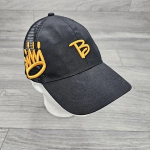 K Products Budweiser Select Hat Vintage Mesh Strapback Black Adjustable Mens - Picture 1 of 9
