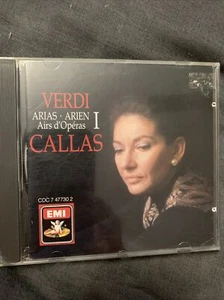 Verdi: Arias, Vol. 1 by Maria Callas (CD, 1987)(b64/13)free Postage - Picture 1 of 2