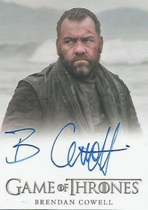 Game of Thrones Season 7 - Brendan Cowell "Harrag" Autograph Card