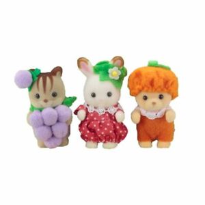 Sylvanian Families Calico Critters baby trio Japan Import