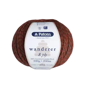 Patons Wanderer 8 Ply Corriedale Wool 100g Ball Choice Of 4 Colours - Picture 1 of 9