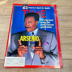 TIME MAGAZINE / NOVEMBER 13, 1989 / ARSENIO - Bild 1 von 4