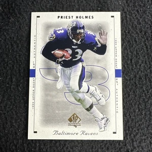 1999 Upper Deck SP Authentic #7 Priest Holmes Baltimore Ravens - Picture 1 of 2