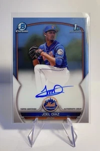 Topps Bowman Chrome Baseball - New York Mets - Joel Diaz 1st Bowman Autograph - Bild 1 von 3