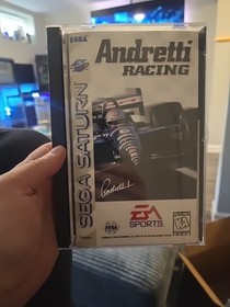 Andretti Racing (Sega Saturn, 1996) Tested- Fast Ship!