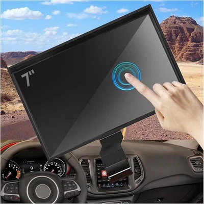 Radio navegación pantalla táctil LCD de 7" de repuesto para Jeep Compass 2017-2020 2,4 L Foto 1 de 4