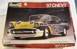 Revell '57 Chevy 1/25 #7383 In’83 Rare Model Kit Opened Unused - Picture 1 of 10