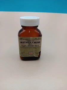 Lilly & CO. Bottiglia per compresse di methenamine Vintage - Foto 1 di 8