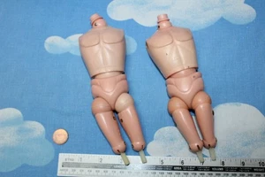 ORIGINAL Vintage Action Man Damaged x2 Torso's & Thighs - not perfect CB978e - Bild 1 von 8