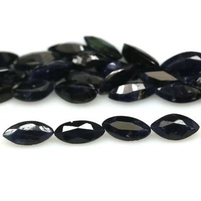 7,17 карата Подогрев 24 шт. синий сапфир мадагаскар маркиза - Изображение 1 из 4