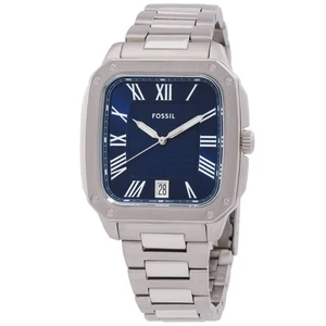 Orologio Uomo Fossil Crosby Quarzo Quadrante Blu FS6121 - Foto 1 di 3