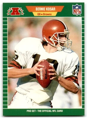 1989 Pro Set Bernie Kosar Cleveland Browns #77 - Image 1 of 2