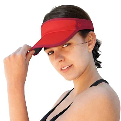 Foldable Sport Sun Visor Hats Sun Caps UPF50+ Lightweight Ponytail Adjustable... - Image 1 of 4