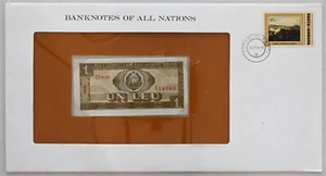 Romania 1983 Leu (1966) Bank notes of all nations. 55 b stamp RC0533 combine shi - Picture 1 of 2