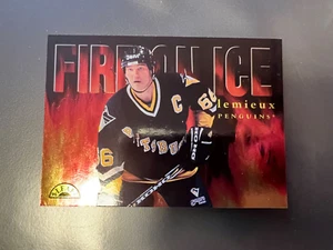 1996-97 Leaf Fire On Ice Mario Lemieux #1 2273/2500 - Picture 1 of 1