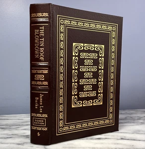 The Tin Roof Blowdown by James Lee Burke SIGNED COA 2007 Easton Press Leather HC - Imagen 1 de 13