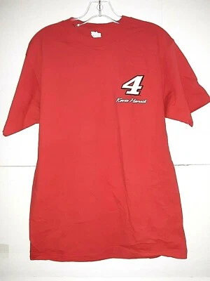 Kevin Harvick # 4 Nascar Red Left Chest Design Men's T-shirt, X-Large - Image 1 of 4
