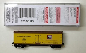 Coche refrigerador de madera MTL Micro-Trains 49370 Colorado and Southern C&S 50055 - Imagen 1 de 1