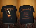 Immortal Evil Mind T Shirt L & Diabolical Cd Darkthrone Mayhem Taake Satyricon
