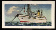 Tobacco Card, Ching, SHIPS THEIR AND WORKINGS, 1961, Cable Ship, #23