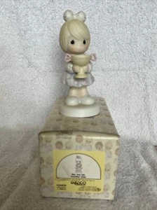 Copa de trofeo Precious Moments You Are My Number One 520829 chica - Imagen 1 de 5