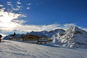 Obergurgl Hochgurgl Ski resort Tirol Austria photograph picture poster art print - Picture 1 of 1
