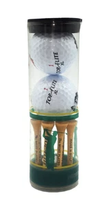 EXUC Top Flite XL Unused Golf Balls And Tees Set Q95 Rocks Promotional Set - Picture 1 of 7