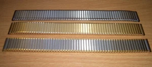 Bracciale a trazione / cinturino flessibile / cinturino in metallo, acciaio inossidabile, placcato oro o bicolore - Foto 1 di 3