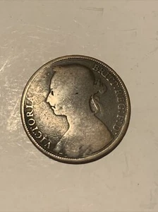 1889. Great Britain 1 Penny / KM# 755 / Queen Victoria - Picture 1 of 4