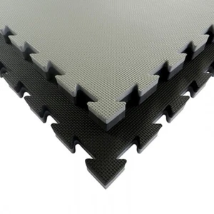 Pavimentazione ad incastro tatami 100x 100x2 cm in Eva cornici Incluse palestra - Foto 1 di 4