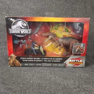 Jurassic World Battle Damage Ultimate Baryonyx Breakout Set NEW - Picture 1 of 6