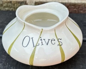Base contenedor de oliva Holt Howard 1958 vintage - MCM Midcentury Kitsch - Imagen 1 de 6
