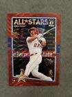 2020 Panini Donruss Optic - All-Stars  Red Wave Prizm #197 Mike Trout