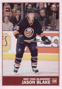 2003-04 Pacific Exhibit #91 Jason Blake - Picture 1 of 1