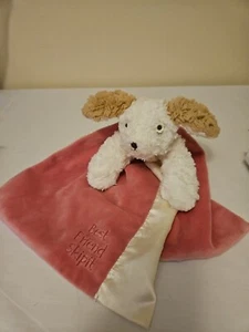 Bunnies by the Bay Best Friend Skipit Puppy Pink Plush Security Blanket Lovey - Picture 1 of 6