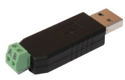 USB To RS485 Adapter Converter Supports Win7 XP Vista Linux Mac OS • 4.95£