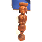 Anitque Hand Carved Oceania Female Figure Fertility Bounty Harvest Spirituality