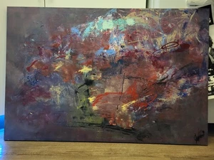 Ary Profesional [Acrílico Sobre Lienzo Abstracto Trabajo Moderno 2025] - Imagen 1 de 19